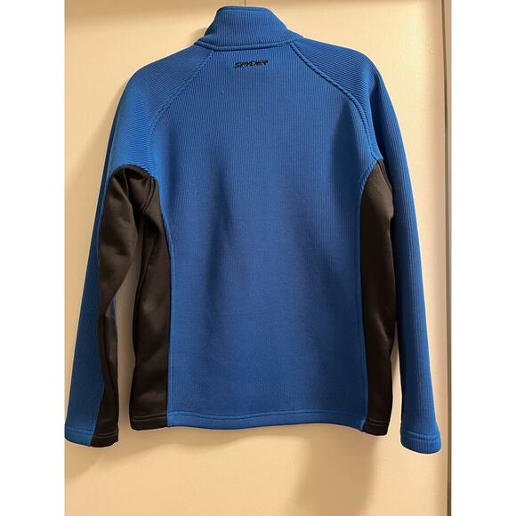 SPYDER PITCH HALF ZIP HEAVY WEIGHT CORE SWEATER JACKET MENS S - Picture 8 of 9